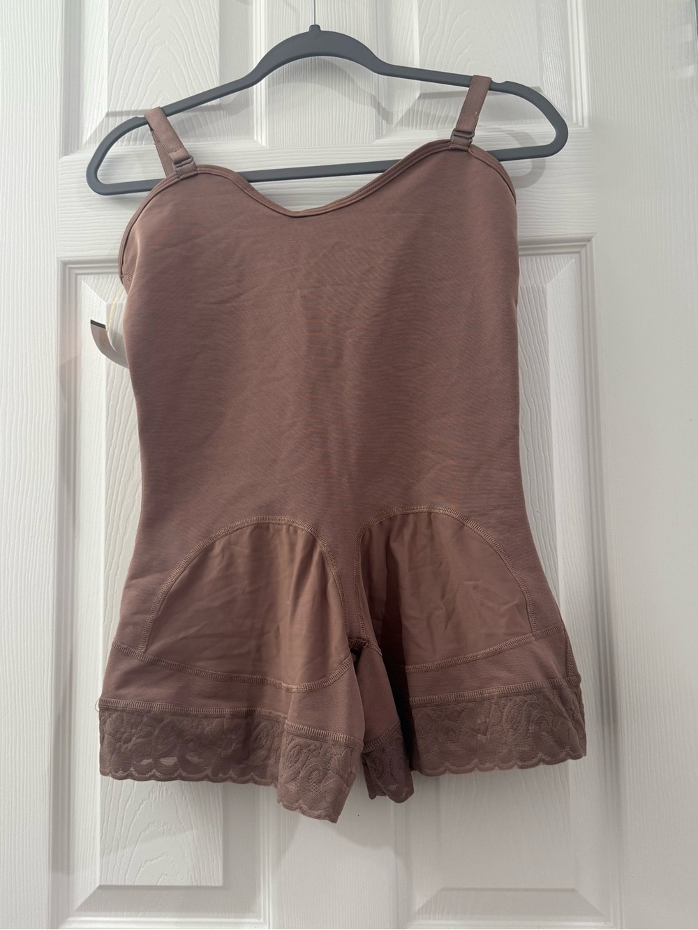 Fajas Delie Colombian High Compression Open Bust Shapewear Bodysuit size 3XL